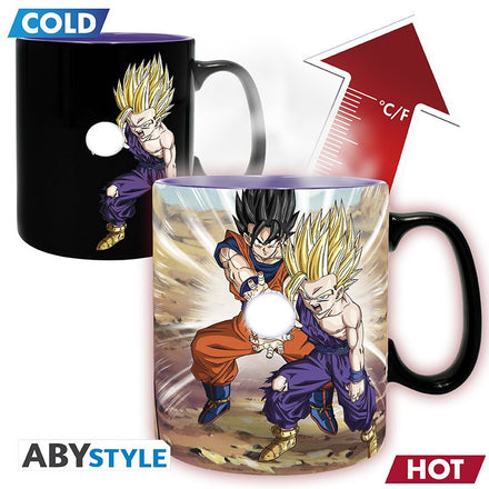 ABYSTYLE DRAGON BALL Z - Tazza termosensibile 460 ml: "Gohan"