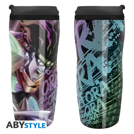 ABYSTYLE JOJO'S BIZARRE ADVENTURE - Taza de viaje: "Star Platinum"