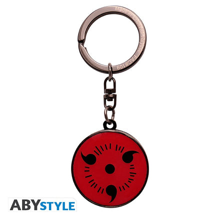 ABYSTYLE NARUTO SHIPPUDEN - Llavero de metal: "Sharingan"