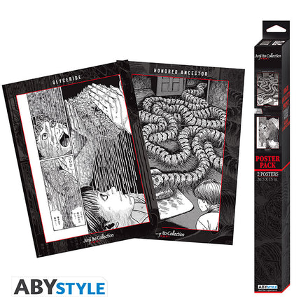ABYSTYLE JUNJI ITO - Set 2 Poster: Souichi and Tomie (52x38)