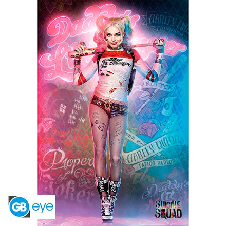 ABYSTYLE DC COMICS - Póster grande: "Harley Quinn Suicide Squad" (91.5x61)