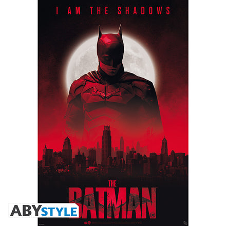ABYSTYLE DC COMICS - Póster grande: "The Batman Shadows" (91.5x61)