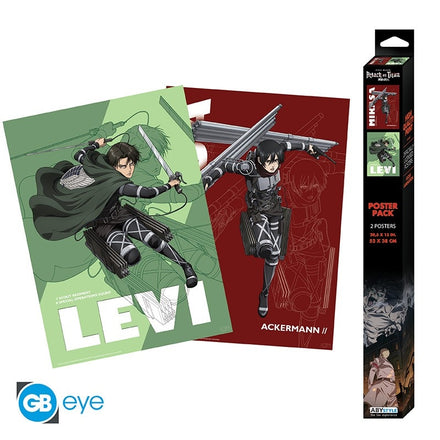 Poster Set 1 52x38 Attack on Titan - ABYstyle