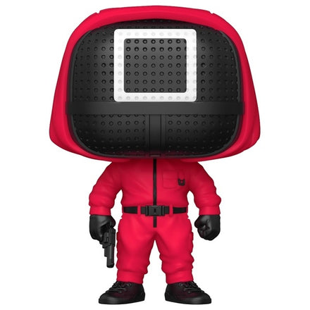 FUNKO POP Squid Game - 1231 Red Soldier (Máscara de gerente, exclusivo) 9 cm