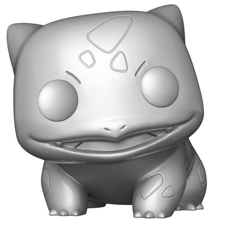 FUNKO POP  Pokemon - 454 Bulbasaur Silver 25th Anniversary 25cm