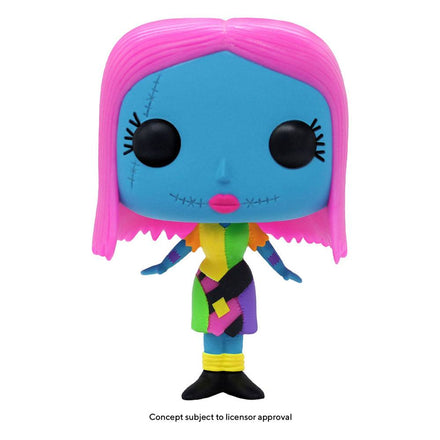 Funko Pop Disney: Pesadilla antes de Navidad - 16 Sally (luz negra) 9 cm