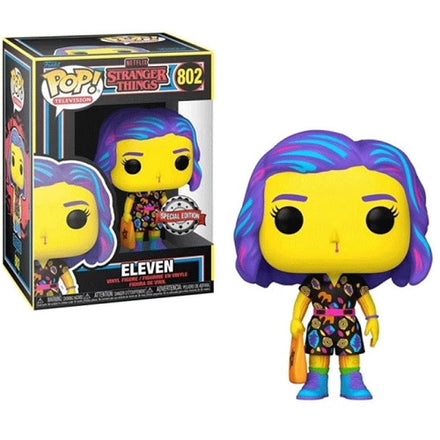 FUNKO POP  Stranger Things - 802 Eleven (Blacklight, Exclusive) 9 cm