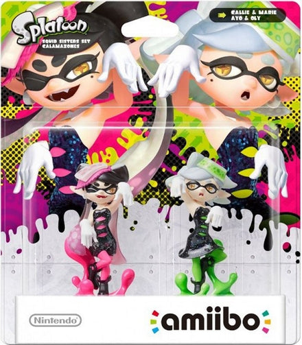 AMIIBO SPLATOON 2  SQUID SISTERS (CALLIE & MARIE)