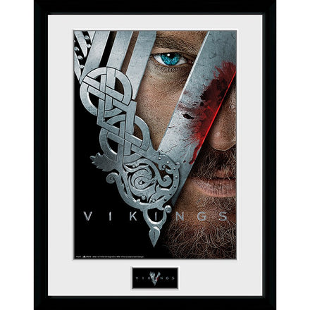 ABYSTYLE VIKINGS - Póster enmarcado: "Keyart"