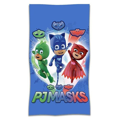 PJ MASKS: Toalla de playa "Jumping Team" (70x140 cm)