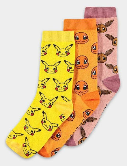 DIFUZED POKEMON : Set de 3 calcetines iniciales (39/42)