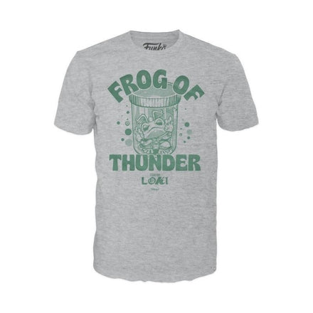 FUNKO POP  Funko Boxed Tee: Marvel Loki - Frog of Thunder T-shirt (S) (Exclusive)