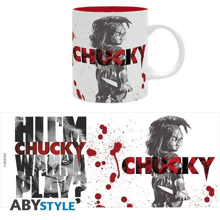 ABYSTYLE CHILD'S PLAY : CHUCKY - Taza 320 ml: "Blood"