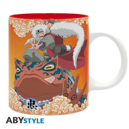 ABYSTYLE NARUTO - Taza 320 ml: "Jiraiya & Naruto"