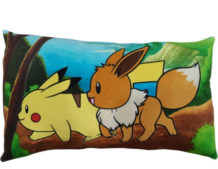 POKÉMON - Cojín: Pikachu y Eevee 60cm