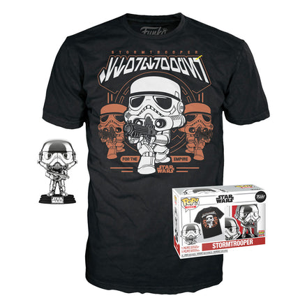 Funko Pop Funko & Tee: Star Wars - Stormtrooper T-shirt (L)