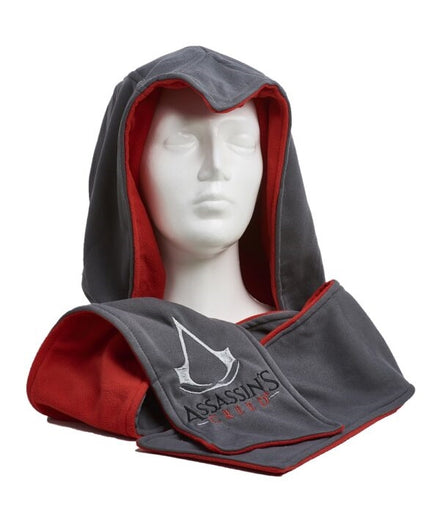 Assassin Creed Felpa Con Cappuccio Con Sciarpa Sciarpa Glp