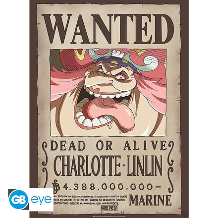 ABYSTYLE ONE PIECE - Póster: "Wanted Big Mom" (52x38)