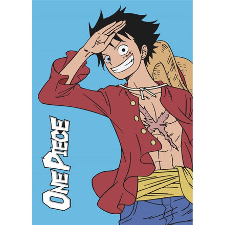 ONE PIECE - Manta de forro polar: "Luffy" (100x140cm)