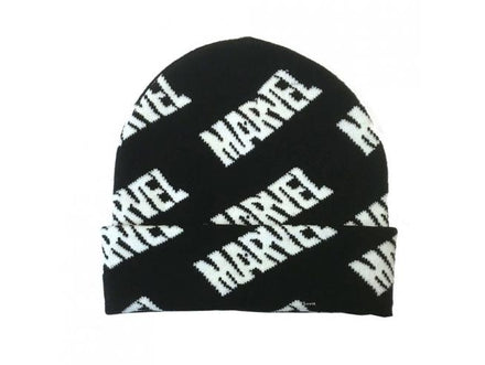MARVEL  LOGO RIPETUTO  BERRETTO