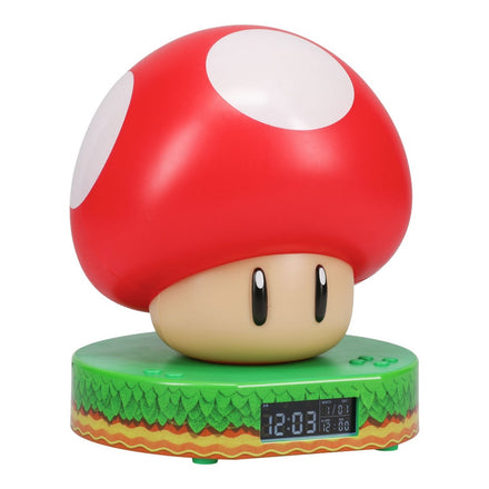 PALADONE NINTENDO SUPER MARIO MUSHROOM DIGITAL ALARM CLOCK (DESPERTADOR)