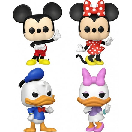 FUNKO POP Disney: 100th Anniversary 4-Pack - Mickey / Minnie / Donald / Daisy (Special Edition)