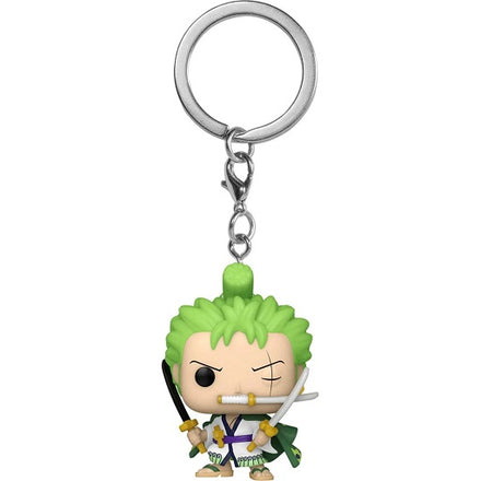 FUNKO POP One Piece - Roronoa Zoro Keychain 4 cm