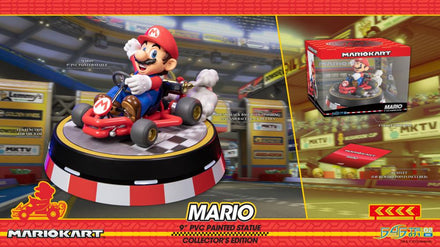 Statua Mario Kart : Mario PVC Painted Statue Deluxe
