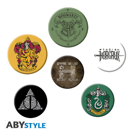 ABYSTYLE HARRY POTTER - Set de 6 pines - Mix