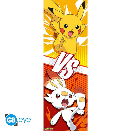 ABYSTYLE POKÉMON - Póster: "Pikachu y Scorbunny" (53x158)