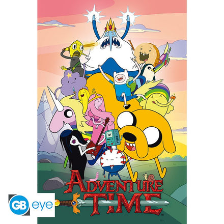ABYSTYLE ADVENTURE TIME - Large Poster: "Group" (91.5x61)