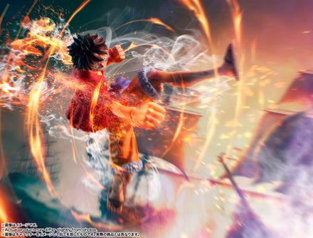 BANDAI ONE PIECE LUFFY RIDE ONIGASHIMA SHF