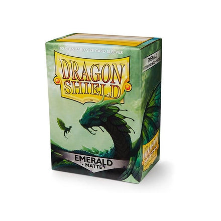 Fundas Dragon Shield Standard - Verde esmeralda mate (100 fundas)