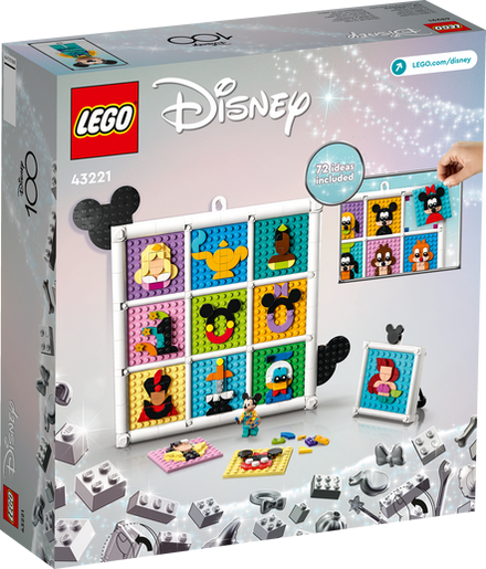 LEGO 43221 100 años de iconos de Disney