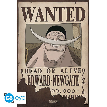 ABYSTYLE ONE PIECE - "Wanted Edward Newgate" Poster (52x35)