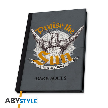 ABYSTYLE DARK SOULS - A5 Notebook: "Praise the Sun"