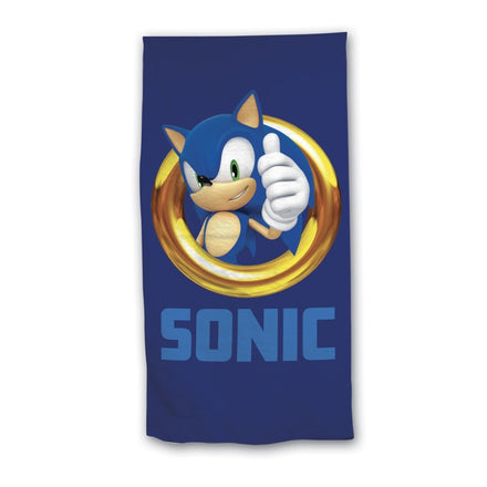 SONIC THE HEDGEHOG - "Ring" beach towel (70 x 140cm)