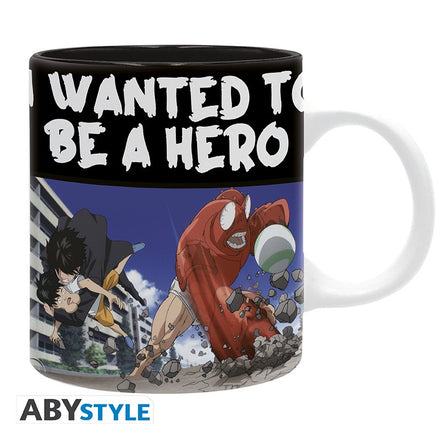 ABYSTYLE ONE PUNCH MAN - Taza 320 ml: "Becoming a hero"