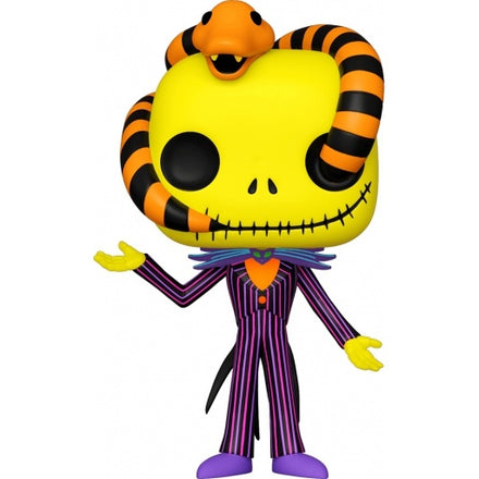 FUNKO POP Disney: Nightmare Before Christmas - 717 Jack w/Snake (Black Light) (Special Edition) 9 cm