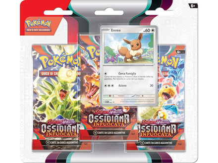 POKEMON - Blister 3 Bustine + 1 Card Scarlatto e Violetto - 03