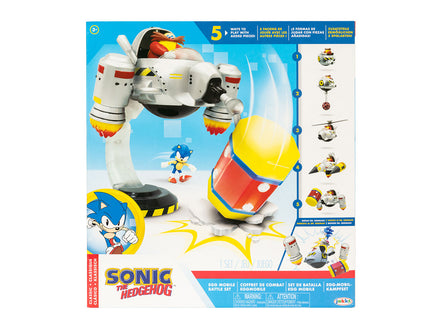 JAKKS PACIFIC SONIC THE HEDGEHOG - SONIC EGG MOBILE BATTLE SET