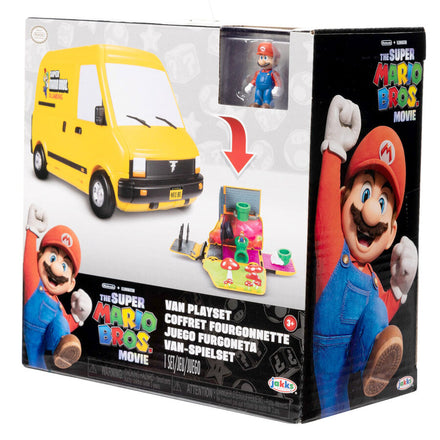 JAKKS PACIFIC NINTENDO SUPER MARIO BROS THE MOVIE - VAN PLAYSET