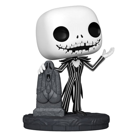 Funko Pop Disney: Pesadilla antes de Navidad 30 aniversario - 1355 Jack con lápida 9 cm