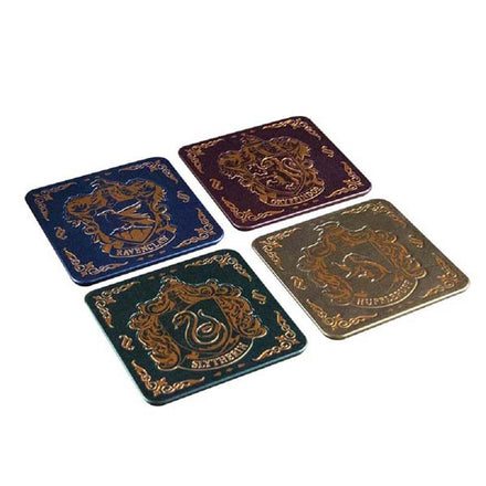 PALADONE Harry Potter Coaster Set - Hogwarts Crests V2