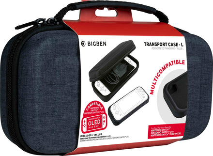 BIGBEN Estuche rígido Gris Oscuro Switch