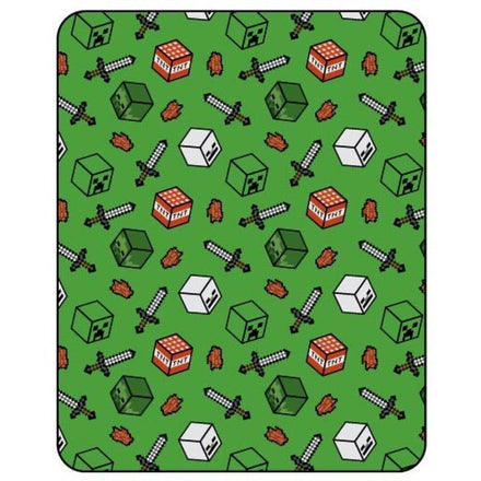 Minecraft Flannel Blanket (110x150cm)