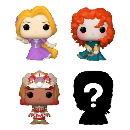 FUNKO POP Funko Bitty Pack de 4: Princesas Disney - Rapunzel