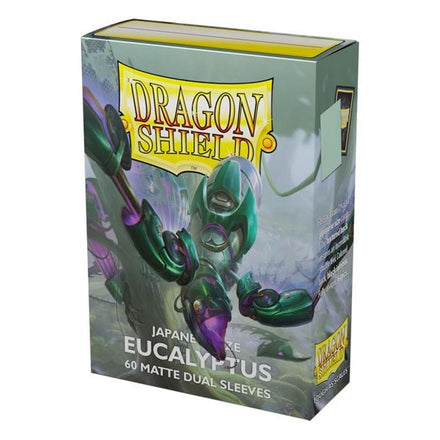 Dragon Shield Small Sleeves - Japanese Matte Dual Eucalyptus (60 Sleeves)