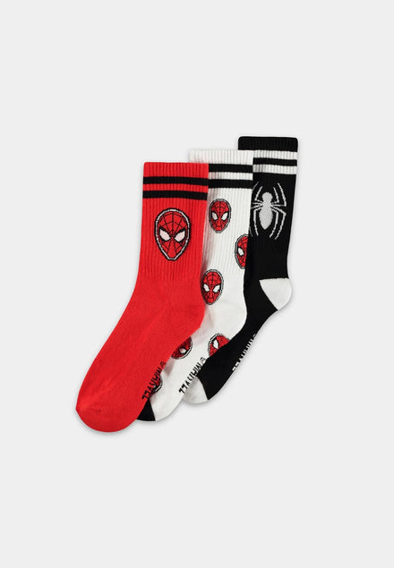 DIFUZED MARVEL SPIDER-MAN: Unisex logo socks (3-pack) (43/46)