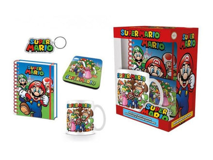 SET DE REGALO PYRAMID NINTENDO SUPER MARIO BUMPER
